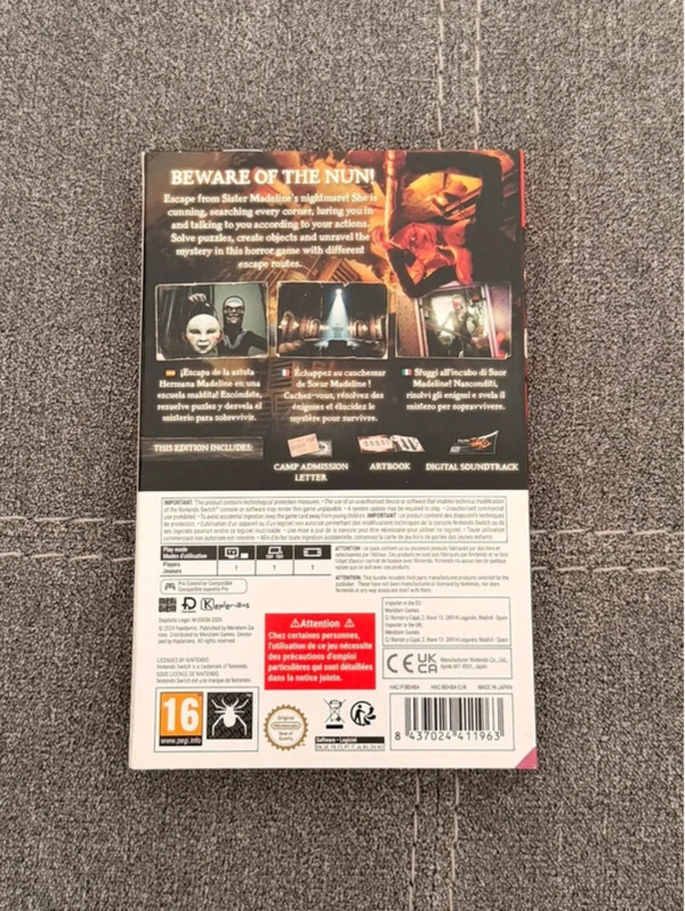 Evil Nun: The Broken Mask for Nintendo Switch